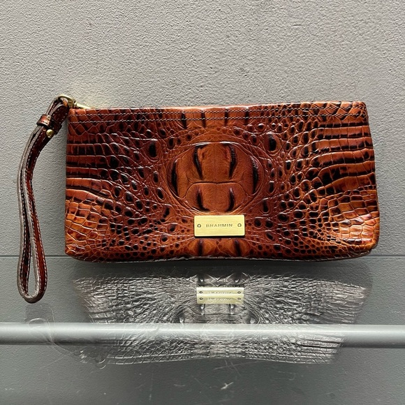 Brahmin Embossed Clutch